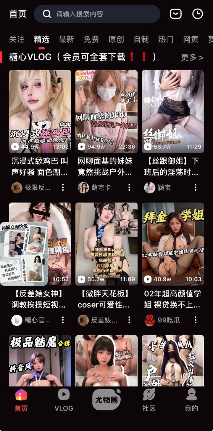 登录后返回的首页界面